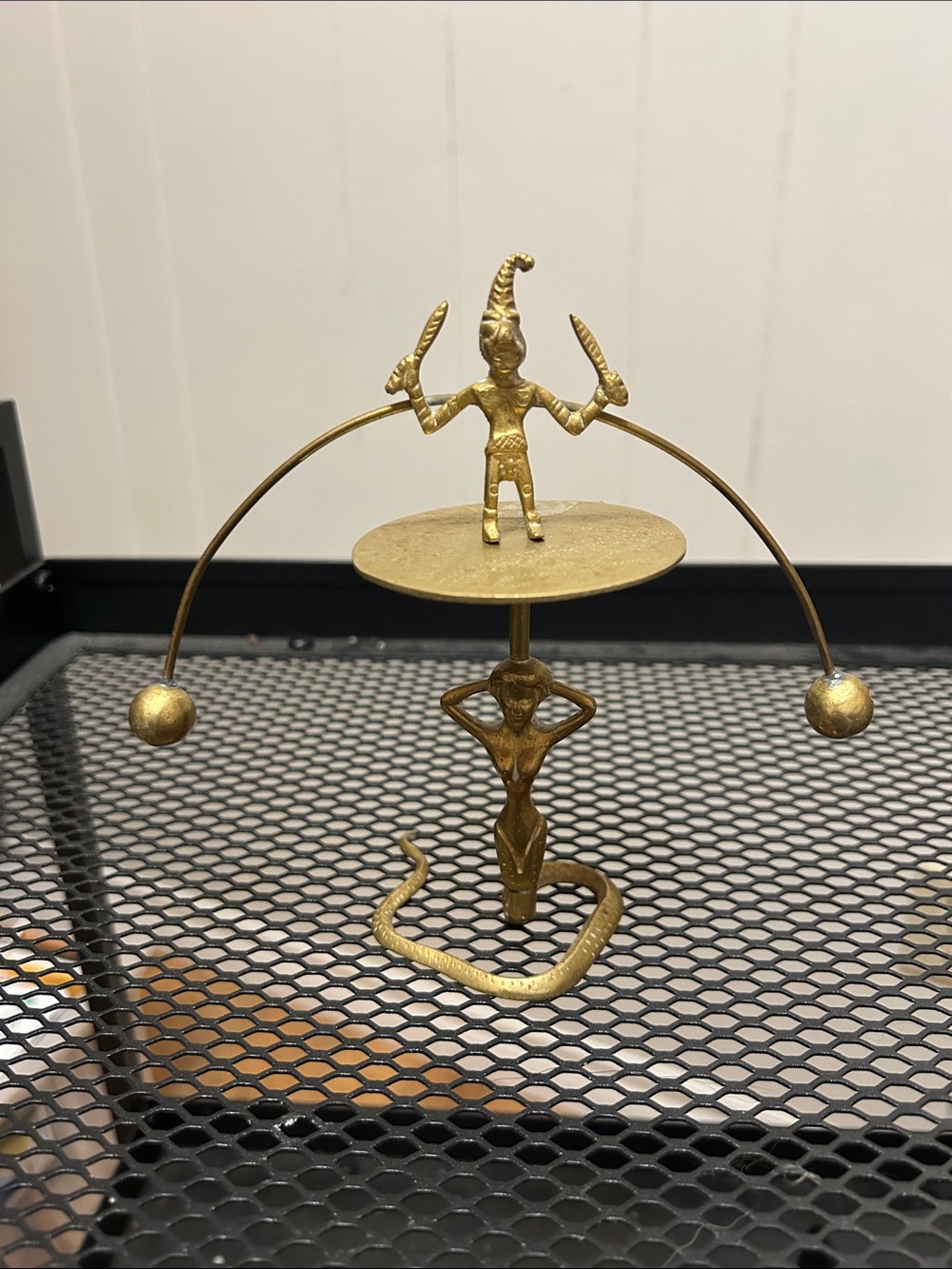 Brass Kinetic Balancing Toy
